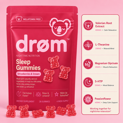 drøm Sleep Gummies — Strawberries & Dream