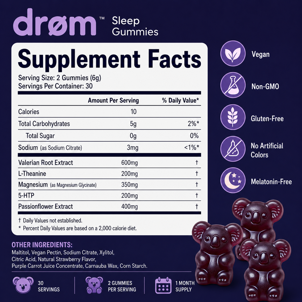 drøm Sleep Gummies — Berries & Dream